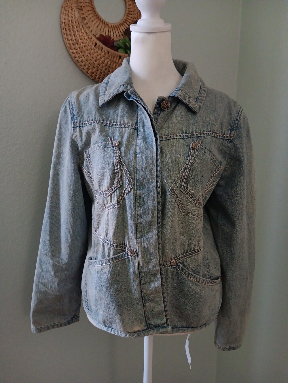Blue Willi's Light Blue Denim Y2k Vtg Jean Jacket
